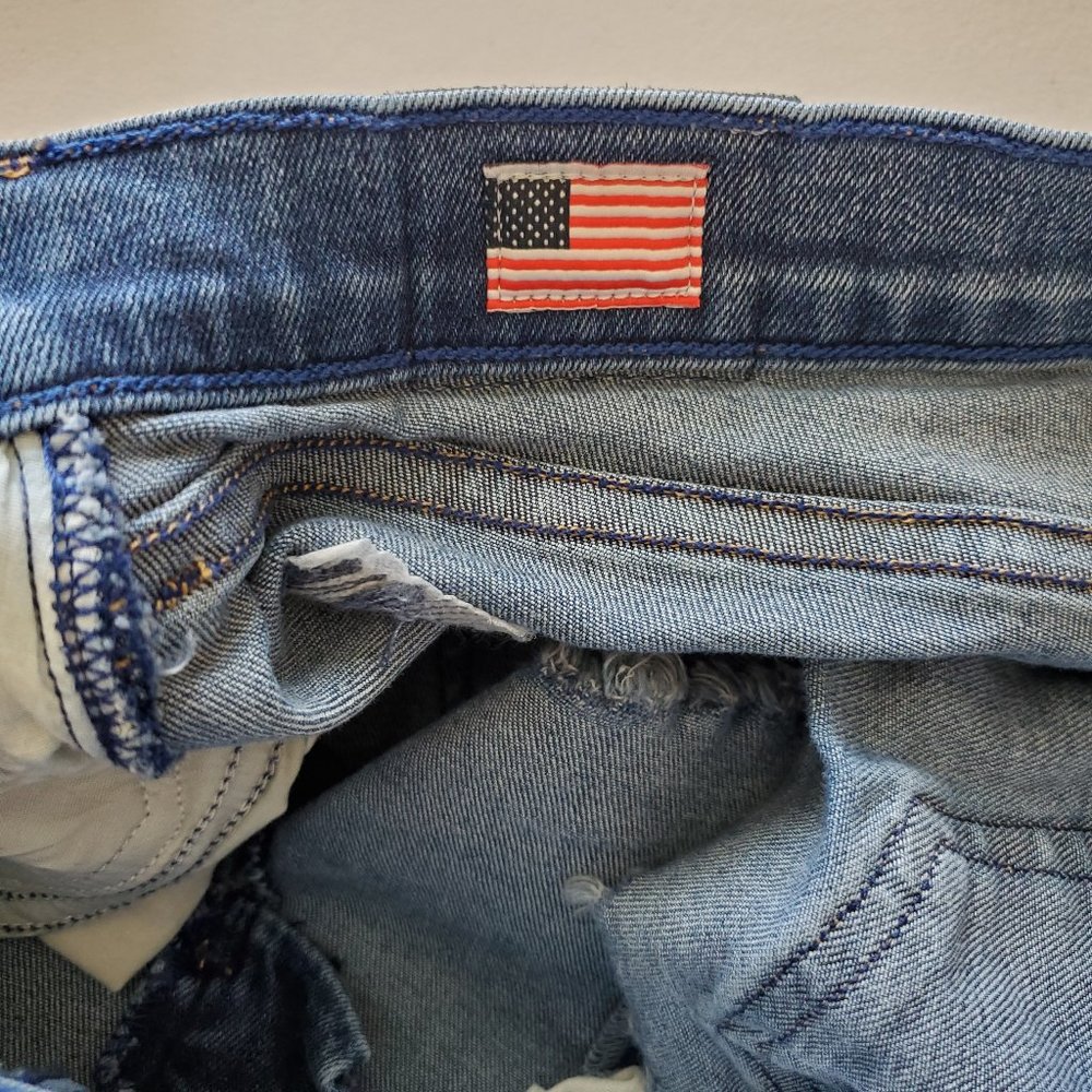 SOLD - True Religion Denim Cut Off Shorts Size 28 - Picture 11 of 11
